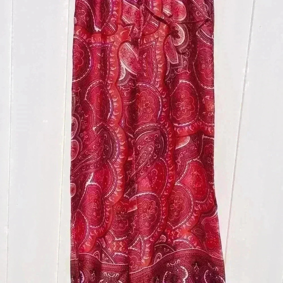 Lauren Ralph Lauren Ziakash Wide Leg Satin Drawstring Waist Pants NWOT S… - Picture 9 of 11